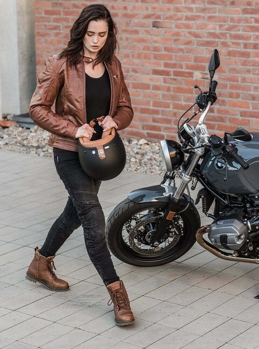 SPODNIE JEANS MOTOCYKLOWE JESS - obrazek 4