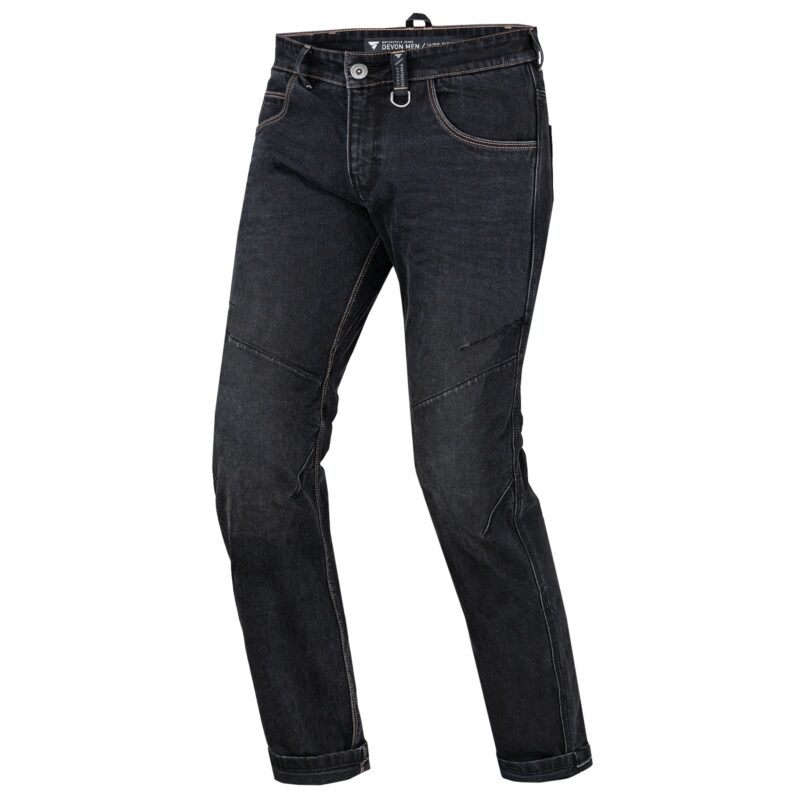 SPODNIE JEANS MOTOCYKLOWE DEVON MEN BLK 40