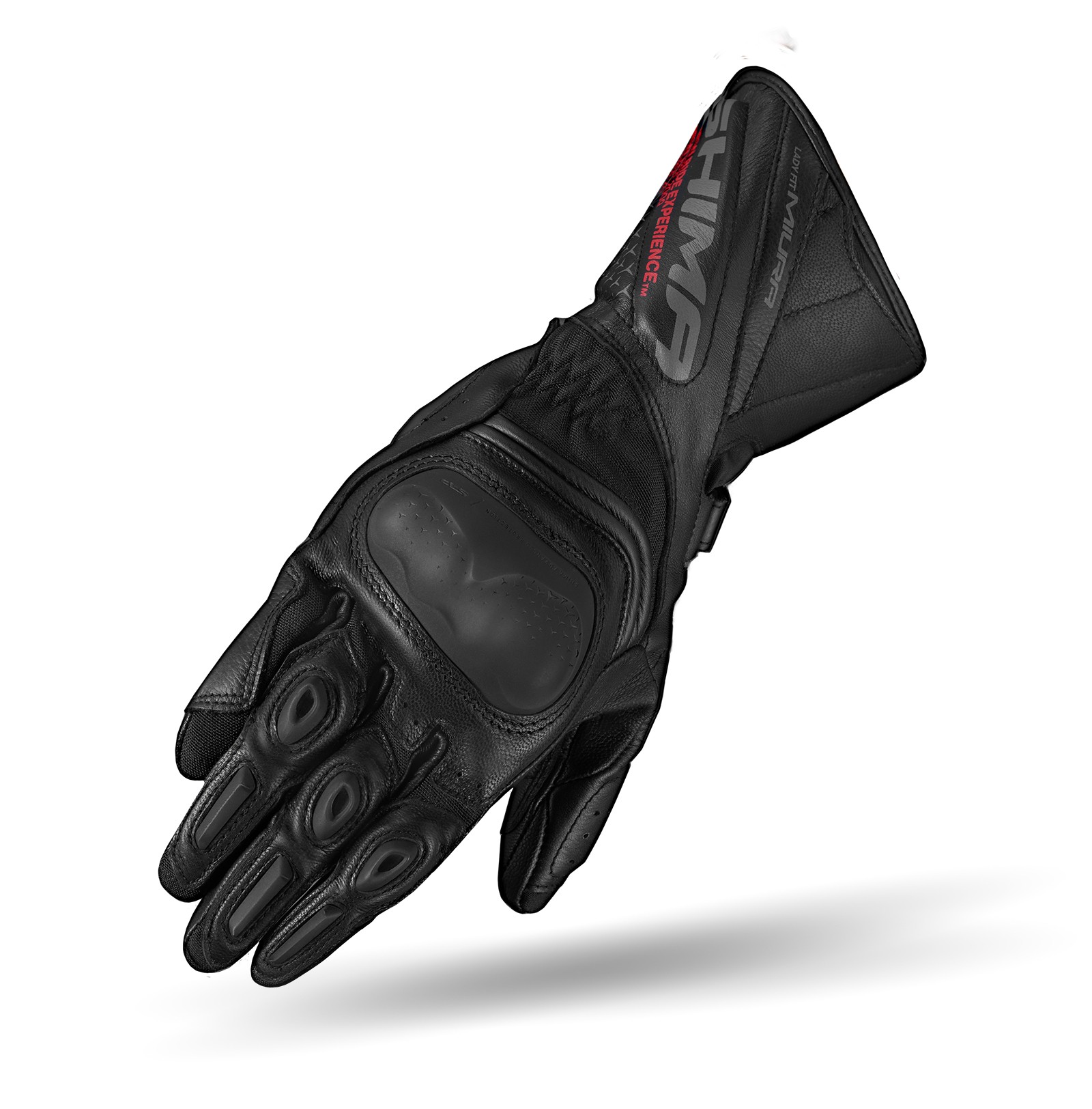RĘKAWICE MOTOCYKLOWE MIURA GLOVES BLACK XS